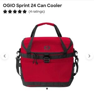 OGIO Red 24 can Cooler Bag